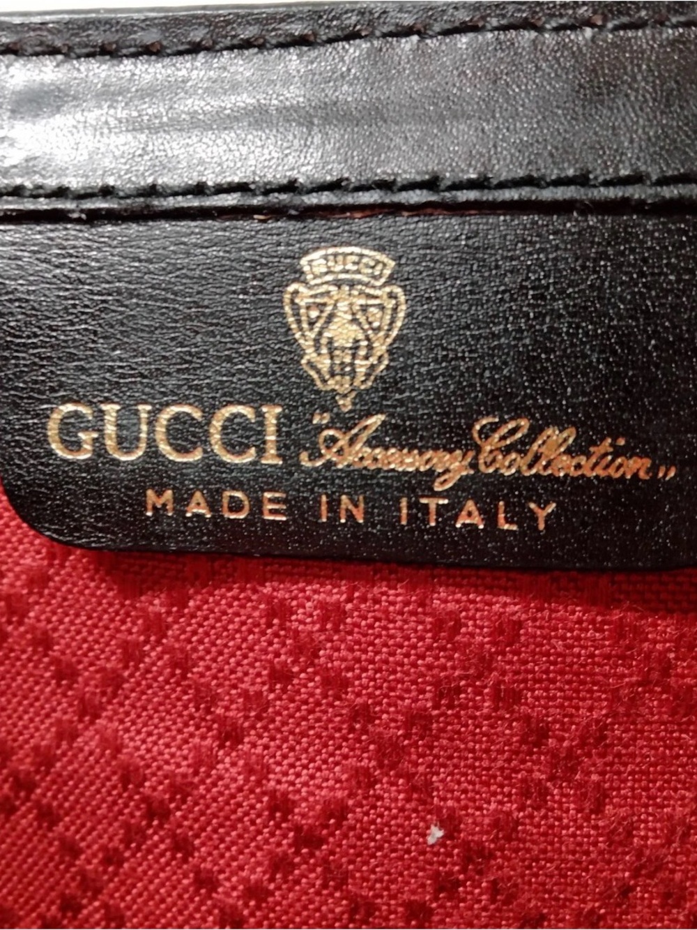 Vintage Gucci Black GG Monogram Sherry Line Crossbody Accessory Collection - Picture 11 of 13